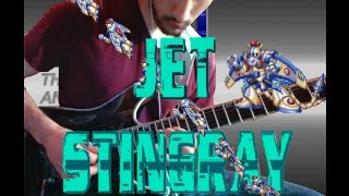 Jet Stingray  Marine Base Mega Man X4 Guitar Cover by Lenny Lederman [upl. by Hadihahs]