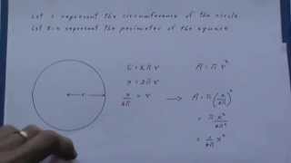 Maximum  Minimum Problem Wire cut to form circle and square [upl. by Sera]