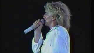 ROD STEWART  LIVE IN CHILE 1989  YOUNG TURKS [upl. by Yezdnil]