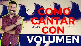 COMO CANTAR CON VOLUMEN  CURSO DE CANTO [upl. by Dadinirt]