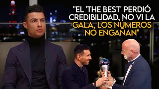 CRISTIANO RONALDO SOBRE el THE BEST de MESSI  NUEVA PARTE DE ENTREVISTA Subtitulado [upl. by Niwroc]