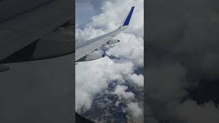 Due to bad weather pilot give signal to the passengers travel shortsvideo [upl. by Kirbie]