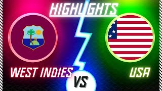 West Indies vs USA T20 World Cup Highlight 2024 06 22 [upl. by Cyndi]