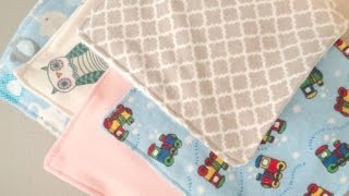 Make Baby Washcloths From Scraps  DIY Crafts  Guidecentral [upl. by Attoynek]