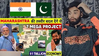 Top 7 Mega Projects in Maharashtra  Maharashtra Mega Projects 2023 Pakistani Boys Reaction [upl. by Dowdell]