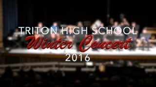 Triton High School Winter Concert 2016 [upl. by Edlin430]