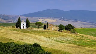 San Qurico dOrcia Bagno Vignoni in 4K HLG HDR [upl. by Tiras]