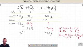 Chimica esercizi di stechiometria come risolverli facilmente [upl. by Nosna]