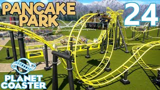 Planet Coaster PANCAKE PARK  Part 24  LOONY COASTER [upl. by Sage]