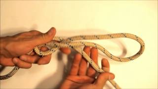 How to tie a double fishermans loop knot [upl. by Ulu]