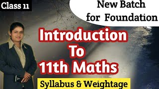 Live class on SHAPING FUTURE App Introduction to 11th Maths  crystal clear concept  Akriti Mam [upl. by Hamfurd]