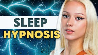 Calming Sleep Hypnosis with Rain and Thunder Sounds Female Voice [upl. by Zeculon600]