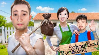 ПАПА УХОДИТ ИЗ СЕМЬИ ЗЛЫХ РОДИТЕЛЕЙ В SCHOOLBOY RUNAWAY В МАЙНКРАФТ [upl. by Aelber340]