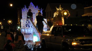 Look its FROZEN  Holiday Parade Downtown Alpena [upl. by Georges]