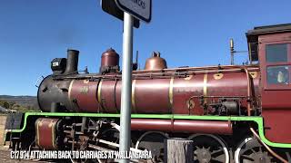 Trip on the Warwick to Wallangarra Steam Train [upl. by Irme]