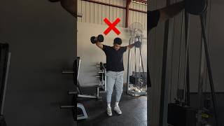 Stop doing your lateral raises like this if you want proper growth shorts fitness gym [upl. by Anma]