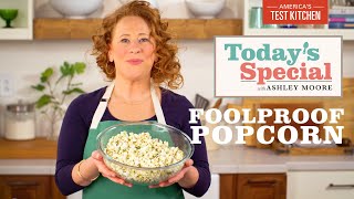 How to Make Perfect Stovetop Popcorn with Four Flavor Variations  Todays Special [upl. by Judith]