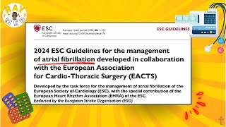 Guía fibrilación auricular ESC 2024  RAYMED [upl. by Elpmid]