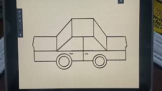 Car Drawing Easy Tricks l Car Drawing Tricks [upl. by Lukey237]