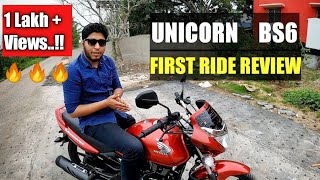 Honda Unicorn BS6 2020 First Ride ReviewHindiShould You Buy It [upl. by Harobed]