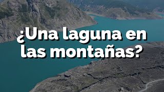 ¿Laguna en medio de las montañas LAGUNA LAJA ANTUCO Drone 4k  Tomas en época de verano [upl. by Rehtae390]