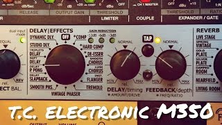 TC Electronic M350 All Effects  Drums Vocals amp Guitar [upl. by Fran855]