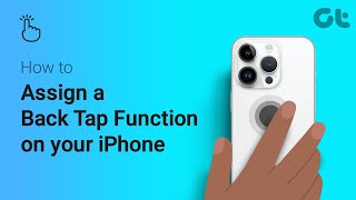 How To Assign a Back Tap Function on your iPhone  Enable Back Tap on iOS 17  Open Custom Apps [upl. by Hamlen432]