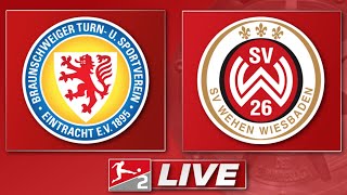 🔴 Eintracht Braunschweig  SV Wehen Wiesbaden  2 Bundesliga 33 Spieltag  Liveradio [upl. by Nosmoht]