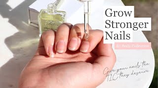 Growing Stronger amp Longer Nails  The Nail Serum Thats Changing The Nail Game Forever [upl. by Ennyletak565]