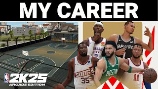 NBA 2K25 Arcade Edition My Career Builder Badges amp Animations [upl. by Alhan]