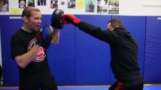 Mittmaster 20 Kickboxing MMA Muay Thai pad drills in 5 mins [upl. by Haraj]