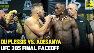 Dricus Du Plessis vs Israel Adesanya UFC 305 Final Face Off [upl. by Atinauj]