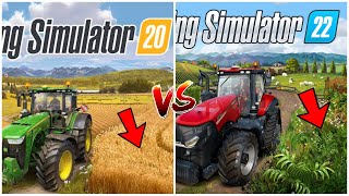 Fs 20 vs Fs 23 Comparison harvester farming Live GAMEPLAY farming livestream live [upl. by Maddalena]