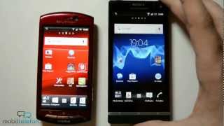 Sony Xperia S vs Sony Ericsson Xperia Neo производительность [upl. by Adnilram928]