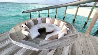 Soneva Jani Maldives PrivateResidences Four Bedroom Water Retreat with Slide  room tour [upl. by Eatnhoj]