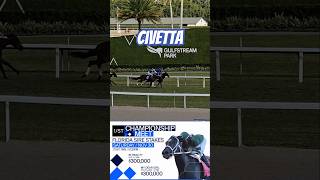 Civetta and Irad Ortiz deliver in the Wait a While Stakes for the Godolphin GulfstreamPark [upl. by Krigsman]