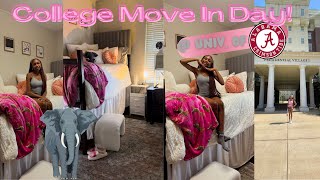 College Freshman Move in Vlog  University of Alabama 2024 [upl. by Yruy]