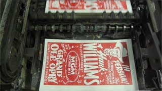 Hatch Show Print in Nashville [upl. by Rodolph]