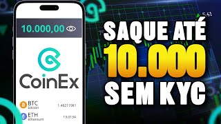 CoinEx a Melhor Corretora Para Comprar Criptomoedas Sem KYC Em 2024 [upl. by Batory]