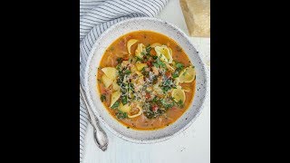 Instant Pot Minestrone Soup with Tuttorosso Tomatoes [upl. by Smitty]