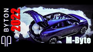 The AllNew 2022 BYTON MByte  Futuristic featurerich Electric SUV where TESLA should be wary [upl. by Ahsetel]