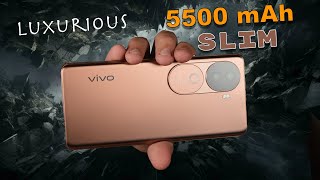 vivo V40e Unboxing amp Review India’s Slimmest 5500mAh Battery Smartphone [upl. by Colpin863]