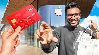 GIVING MY CREDIT CARD TO BROTHER IN APPLE STORE  Bhaari Nuksaan [upl. by Aerb]