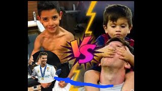 LE FILS DE MESSI VS LE FILS DE CRISTIANO RONALDO QUI EST LE MEILLEUR [upl. by Seniag]