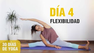 30 DÍAS DE YOGA  DÍA 4  Yoga para ganar flexibilidad  Anabel Otero [upl. by Niattirb]