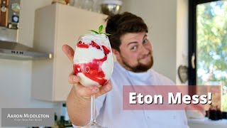 Classic English Eton Mess Recipe  How to make this quick and easy dessert [upl. by Lraed]