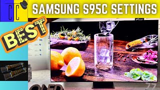 Samsung S95C QD OLED Complete Settings Guide  SDR  HDR  PC  Gaming [upl. by Kotz]