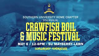 Southern University Alumni Home Chapter Crawfish Boil and Music Festival TV Commercial  2023 [upl. by Berty]