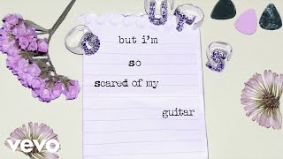 Olivia Rodrigo  scared of my guitar Official Lyric Video [upl. by Jana48]