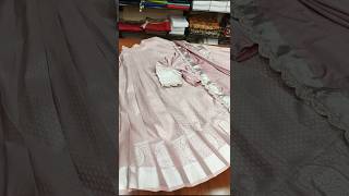 Lehanga out of saree 😍😍youtubeshorts trending shopping ytshorts like saree [upl. by Haelhsa]